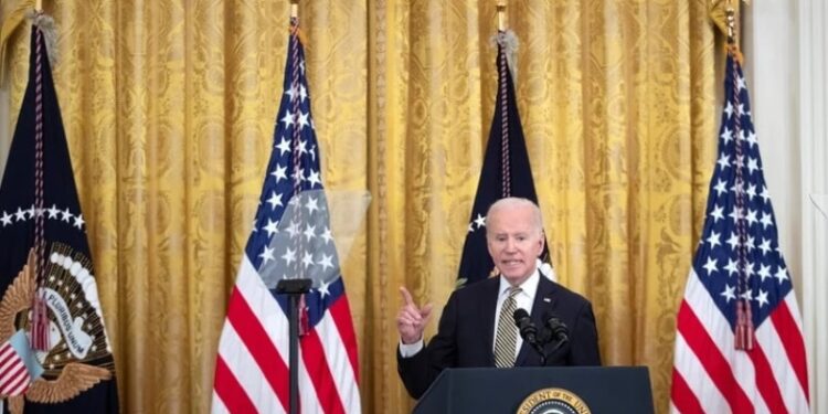 El presidente de EEUU, Joe Biden. Foto Reuters.