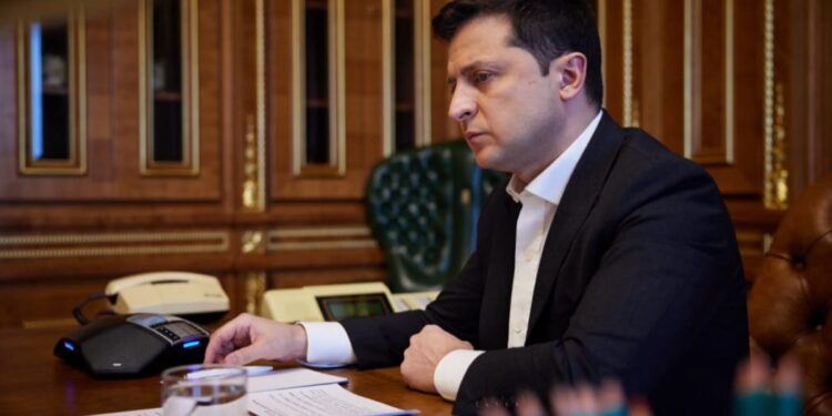 El presidente de Ucrania, Volodymyr Zelensky. Foto agencias.