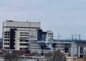 La central nuclear de Zaporizhzhia. Foto Reuters.