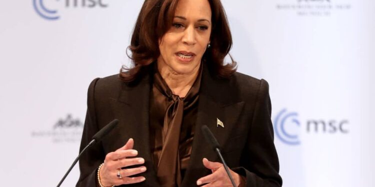 La vicepresidenta de Estados Unidos, Kamala Harris