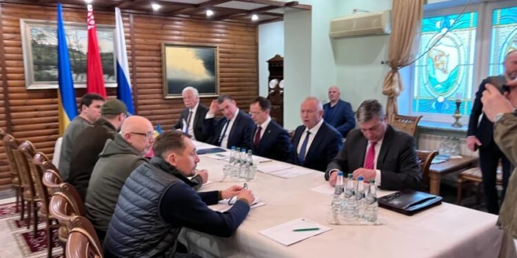 Negociaciones Rusia Ucrania. Foto agencias.