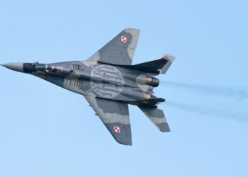 Polonia dispuesta a transferir sus aviones MiG-29. Foto de archivo.