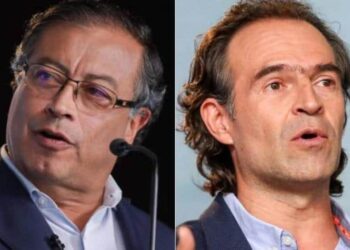 Federico Gutiérrez y Gustavo Petro. Foto collage.