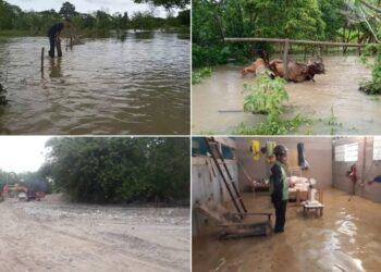 LLuvias Mérida. Foto Unión Radio.