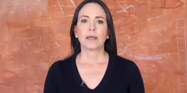 María Corina Machado. Foto captura de video.