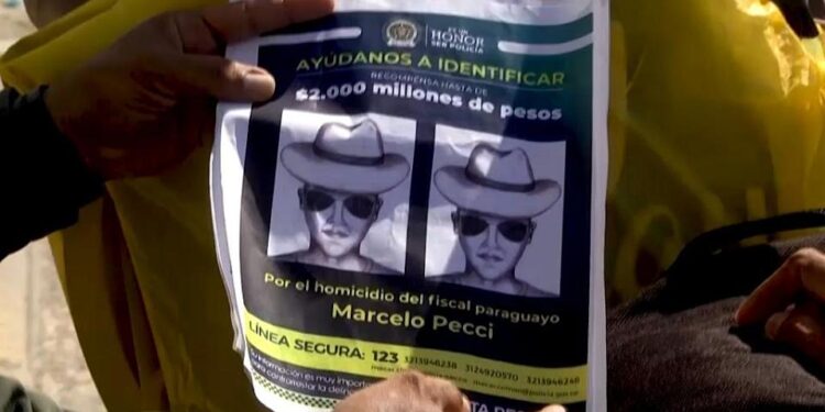Asesino fiscal antimafia paraguayo, Marcelo Pecci. Foto de archivo.