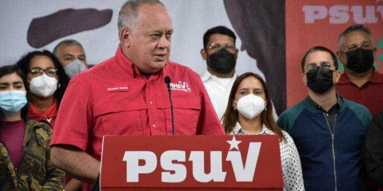 Diosdado Cabello. Foto @PartidoPSUV