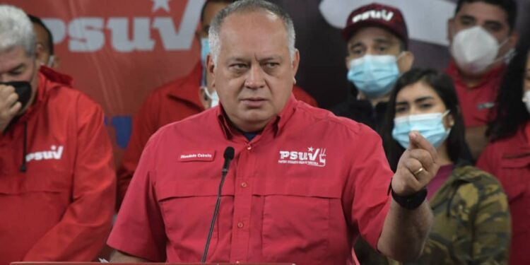 Diosdado Cabello. Foto @PartidoPSUV