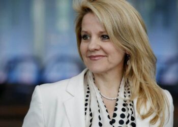 La presidenta de SpaceX, Gwynne Shotwell. Foto de archivo.