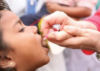 Vacuna contra la polio. Foto de archivo.