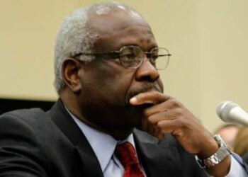 Clarence Thomas, uno de los jueces conservadores del Tribunal Supremo de EE.UU. Foto de archivo.