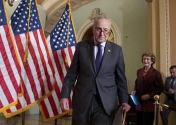 El líder de los demócratas en el Senado estadounidense, Chuck Schumer. Foto agencias.