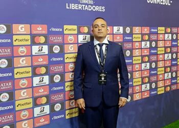 El presidente del equipo de fútbol Estudiantes de Mérida, Christian Toni (+). Foto Diario de Los Andes.