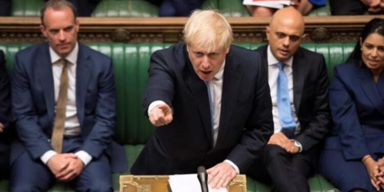 El primer ministro británico, Boris Johnson. Foto agencias.