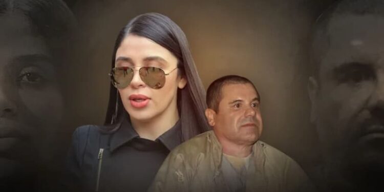 Emma Coronel y Joaquín El Chapo Guzmán (Fotoarte Infobae México)