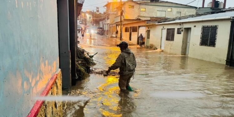 Honduras, lluvias. Foto agencias.