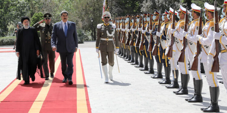 Maduro, Irán. Foto @PresidencialVen