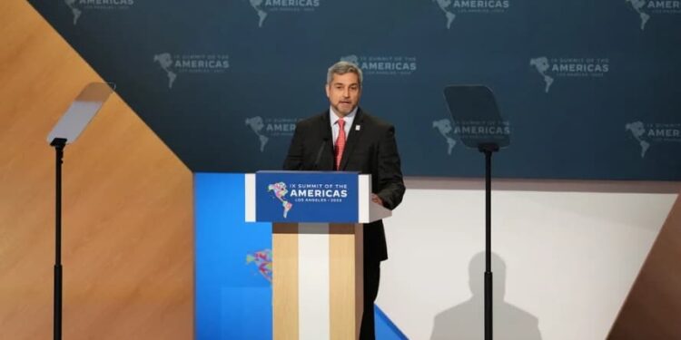 Presidente de Paraguay Mario Abdo Benítez. Foto agencias.