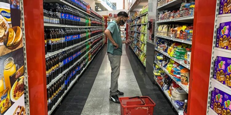 Economía, mercado, Venezuela. Foto EFE