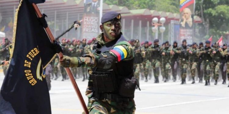 Ejército Bolivariano de Venezuela. Foto de archivo.