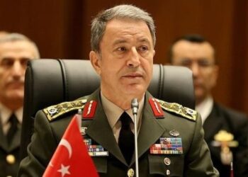 El ministro de Defensa turco, Hulusi Akar. Foto de archivo.