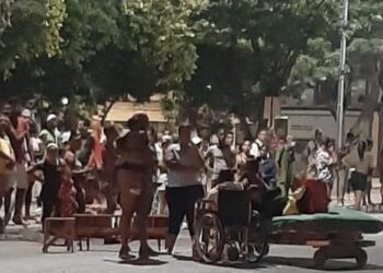 Protestas en Pinar del Río Cuba. Foto agencias.