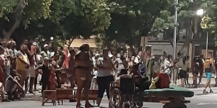 Protestas en Pinar del Río Cuba. Foto agencias.