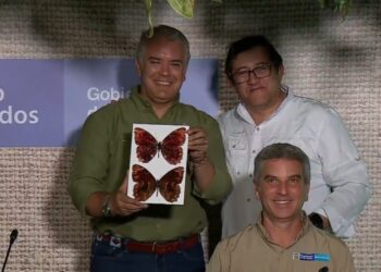 Iván Duque. Foto captura de video Twitter @infopresidencia