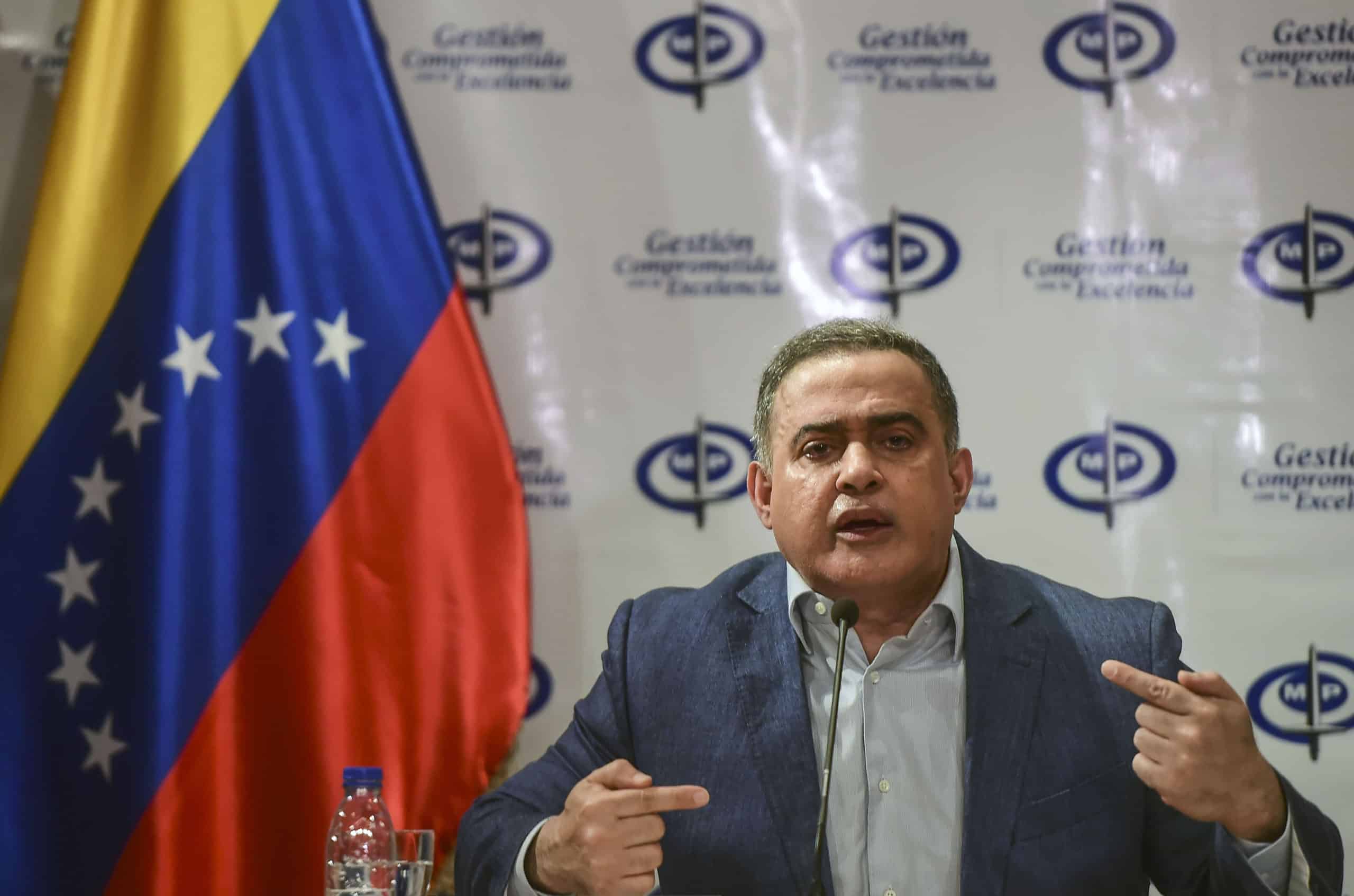 The new Venezuelan attorney general, Tarek William Saab, speaks during a press conference in Caracas on August 11, 2017.
Maduro and his government are deeply unpopular, as the country's 30 million citizens suffer under a long economic crisis that has resulted in shortages of food and medicine and hyperinflation -- a harsh reality for an oil-rich country that used to be one of Latin America's wealthiest. / AFP PHOTO / RONALDO SCHEMIDT        (Photo credit should read RONALDO SCHEMIDT/AFP/Getty Images)