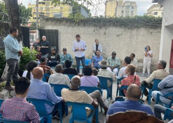 Carlos Prosperi en la parroquia San Juan - Caracas. Foto @prospericarlos