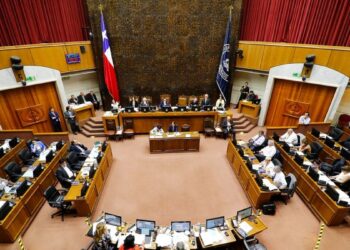 Chile. Congreso de Valparaíso. Foto agencias.