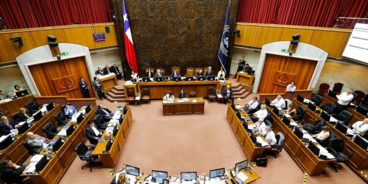 Chile. Congreso de Valparaíso. Foto agencias.