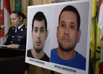 Damien Sanderson, asesinato 10 personas Canadá. Foto agencias.