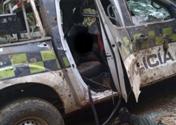 El asesinato de ocho policías en Huila, Colombia. Foto agencias.