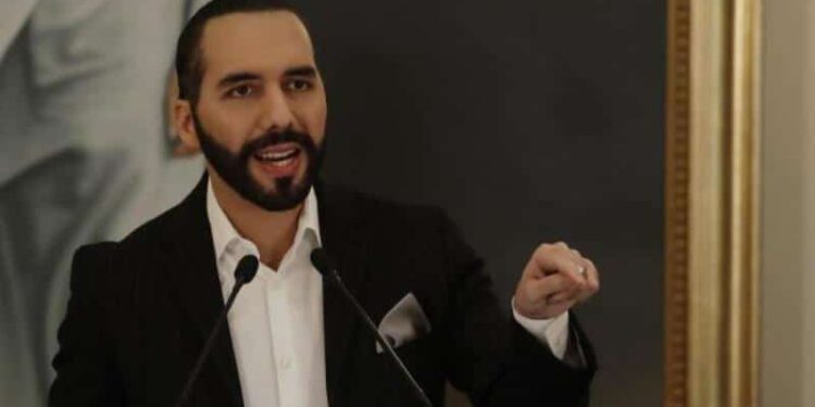 El presidente de El Salvador, Nayib Bukele. Foto de archivo.