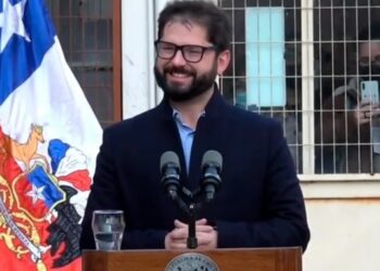 Presidente de Chile, Gabriel Boric. Foto captura.