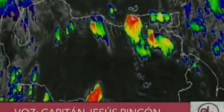 Inameh, Tormenta tropical Julia. Foto captura.