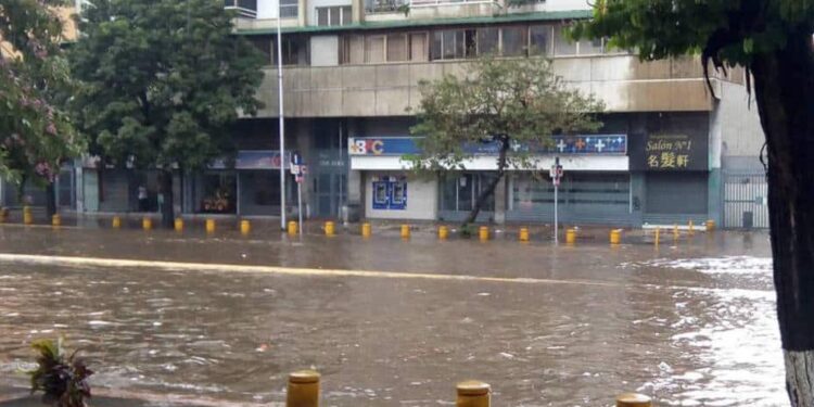 LLuvias Caracas. Foto de archivo.