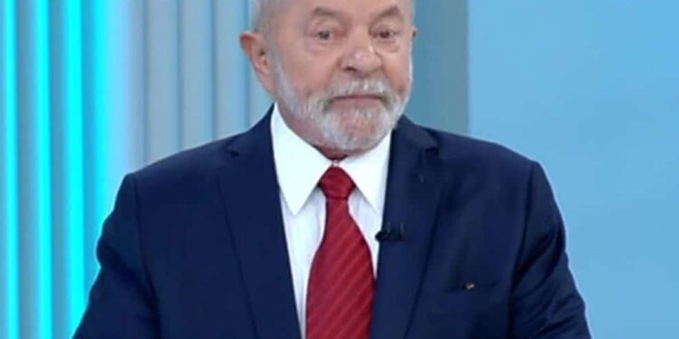 Lula Da Silva. Último debate. Foto captura de video.