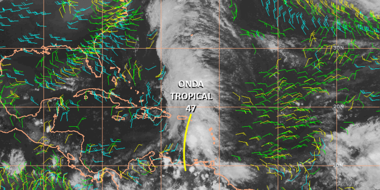 Onda Tropical 47. Foto @Meteovargas