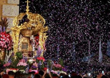 313 años de la aparición de la Virgen del Rosario de Chiquinquirá. Foto de archivo.