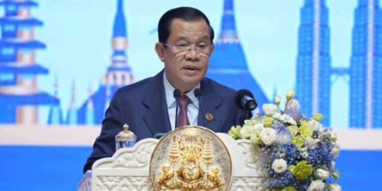 El primer ministro de Camboya, Hun Sen. Foto de archivo