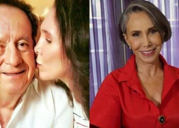 Florinda Meza & Chespirito. Foto collage.