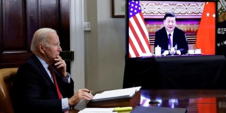 Joe Biden y Xi Jinping. Foto agencias.