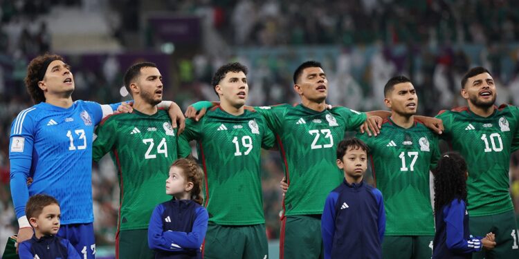 Selección México. Foto @FOXDeportes