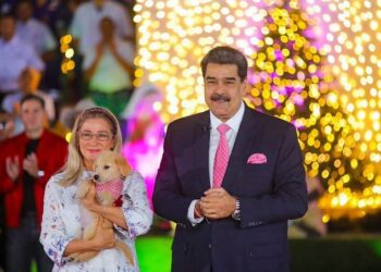 Cilia Flores y Nicolás Maduro. Foto @NicolasMaduro