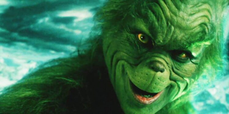 Grinch. Foto de archivo.