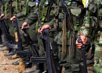Grupos armados, Colombia. Foto de archivo.