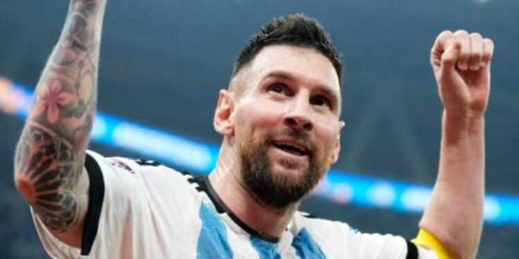 Messi. Foto @ChampionsLeague