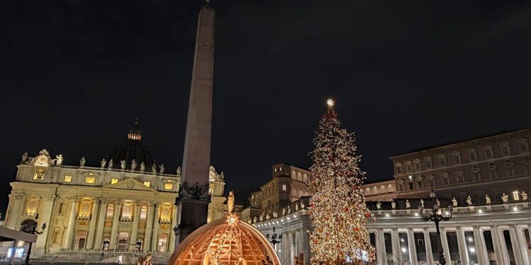 Misa de Gallo desde El Vaticano. Foto de archivo.